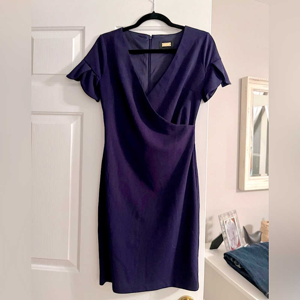 🌟 Alexia Admor Sheath Dress - XS - Navy - NWOT 🌟